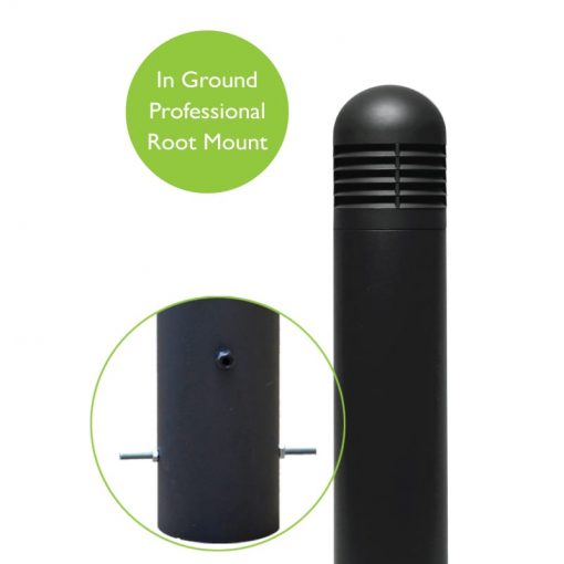 Fortress Bollard Light - Professional Root Mount System
