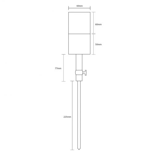 Ultra-Spikelight 60 - 316 Marine Grade Stainless Steel Spotlight (12v Plug & Play) - Image 3