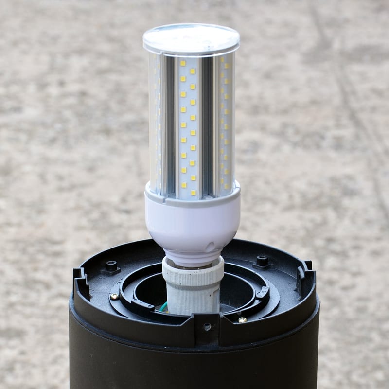 LEDifice Commercial LED Dusk to Dawn Bollard Light - Professional Root Mount System - Image 6
