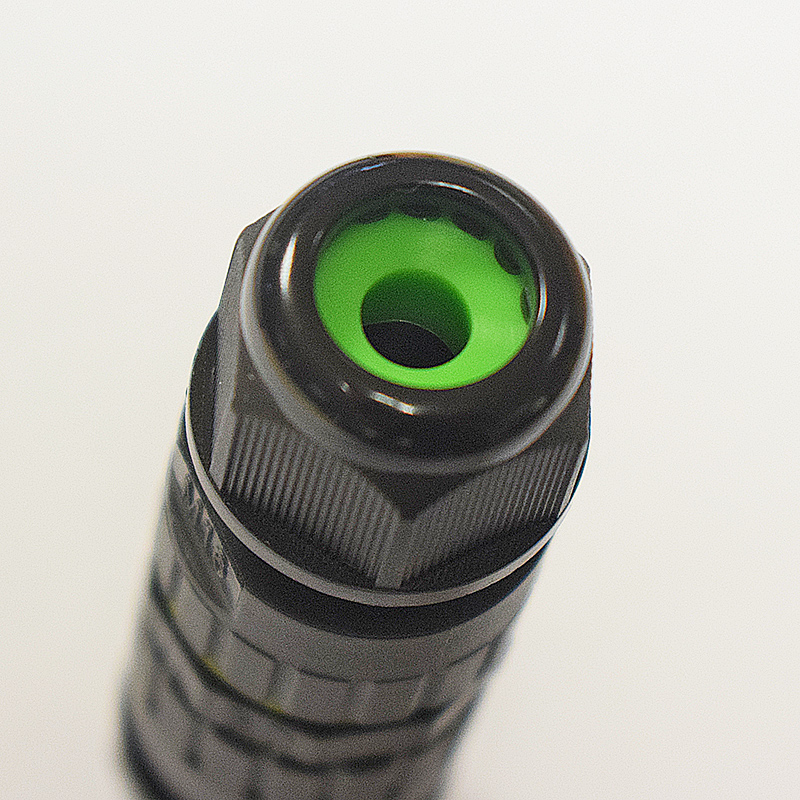 Tubecon - In-line Cable Connector, Black - IP68 - Image 6