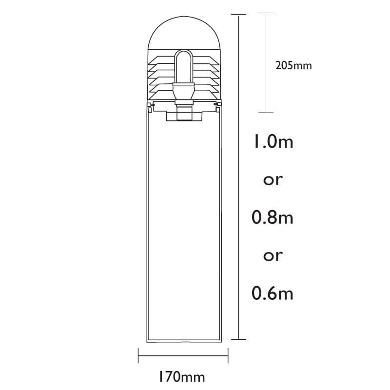 Parabola Bollard Light (Surface Mounted) - Image 7