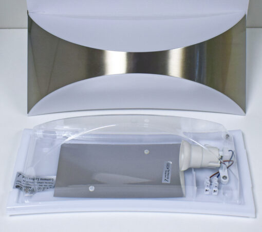 Spacelite - Stainless Steel Up & Down Wall Light / Bulkhead Light - Image 2