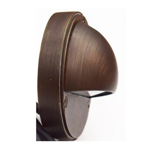 Radiata - Timber Pine Post Bollard with 12v Eyelite Brass LED Light - Image 3