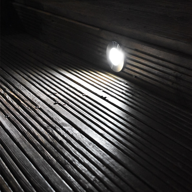 Decimax 90mm - 316 Stainless Steel Deck Light - 240v - Image 2