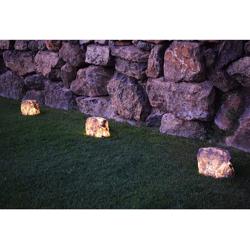 12v Garden Rock Lights (Slate Grey) - Image 7