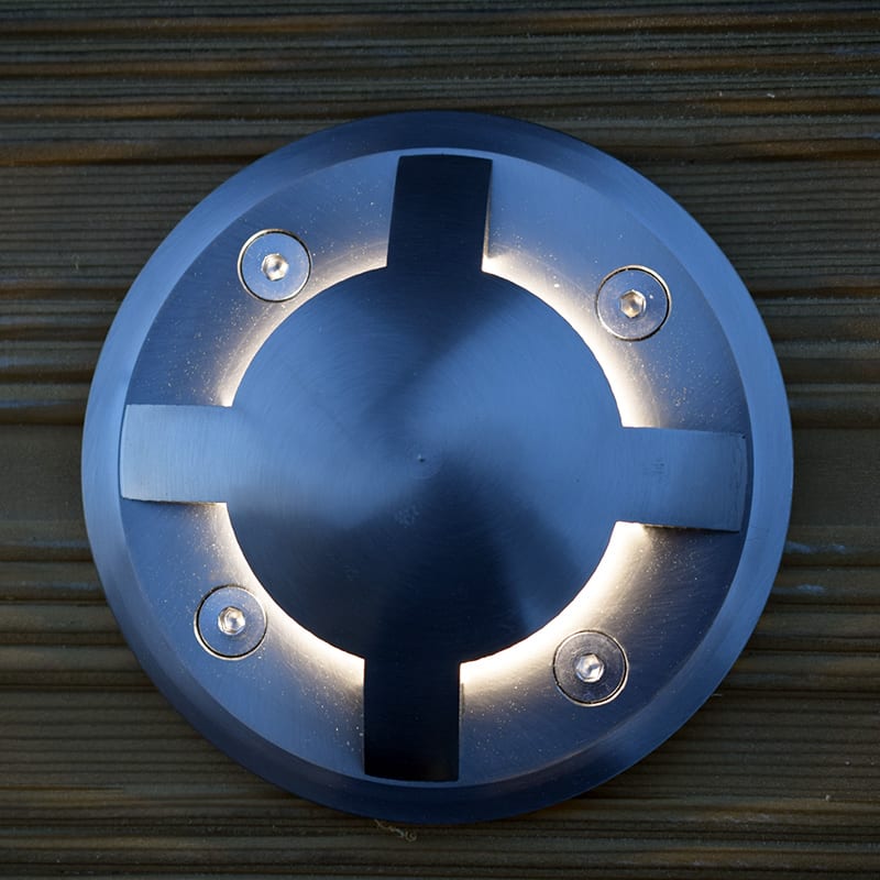 Quadmax 12v Plug and Play - Large 4 Way In Ground / Step Light - Stainless Steel (304) - Image 5
