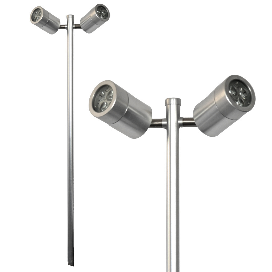 Smartspike 260 - Marine Grade 316 Stainless Steel Twin Spike Light (12v)