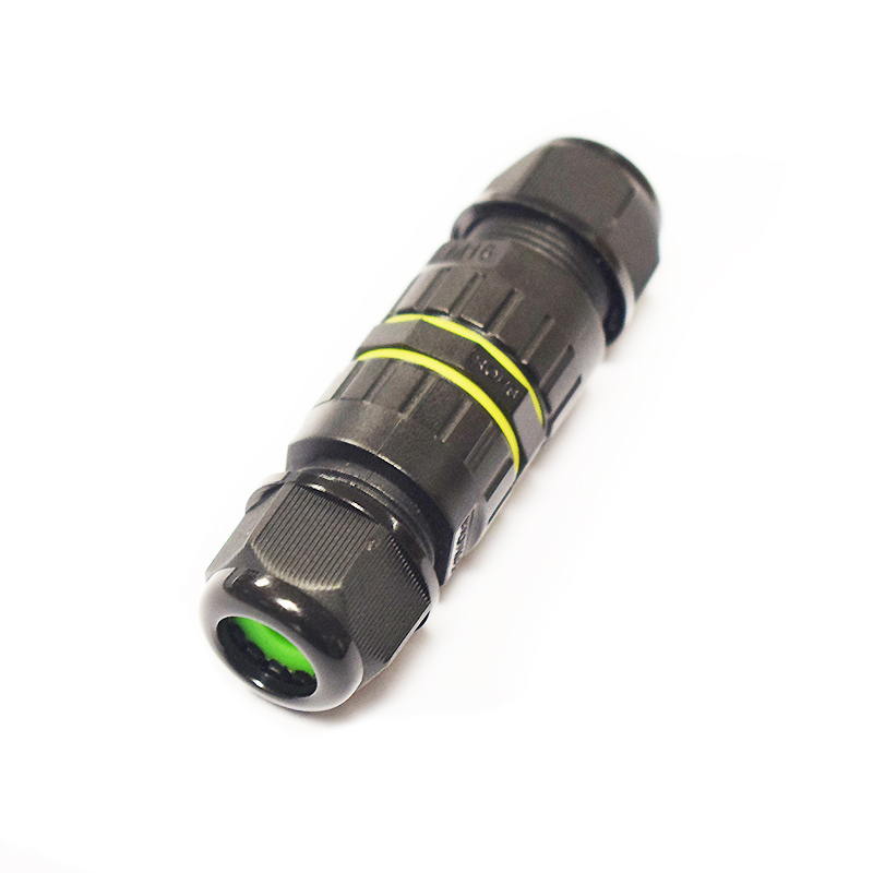 Tubecon - In-line Cable Connector, Black - IP68 - Image 2