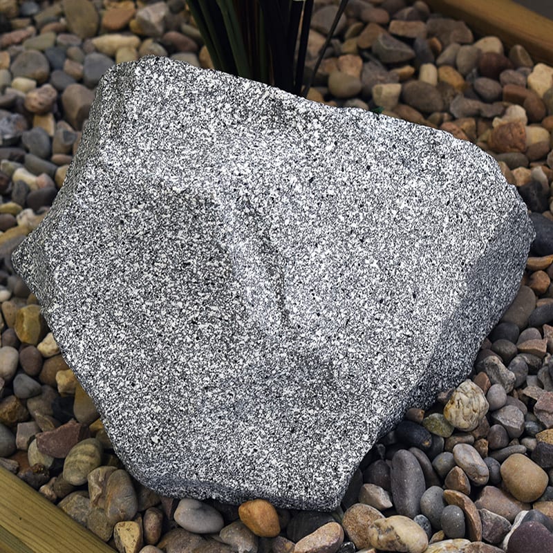 LuxRox 12v Garden Rock Lights - White Granite - Image 3