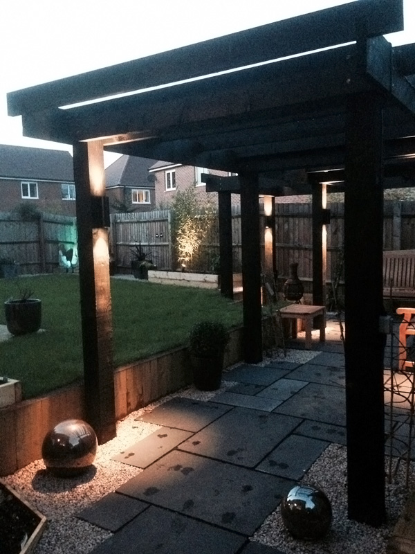 Hilospot - Outdoor Twin / Up Down Spotlight - Black (240v) - Image 4