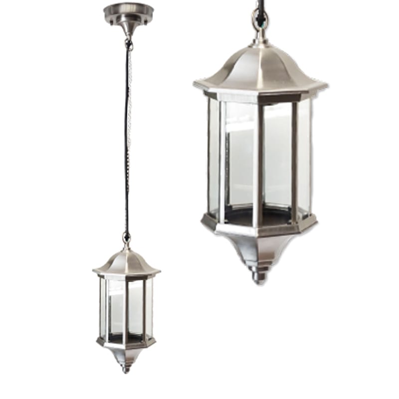 Stellus TEMPLA - Stainless Steel Outdoor Hanging Light