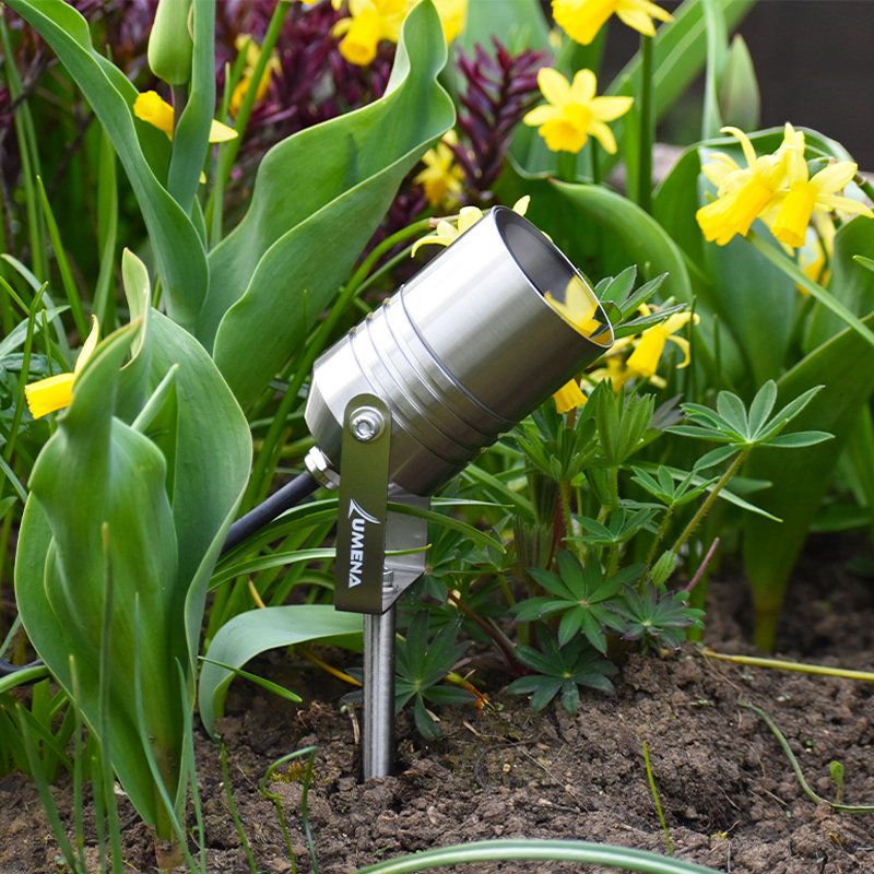 AlvaLED - MR16 316 Stainless Steel Spike Light - 12v Versa Plug & Play - Image 3