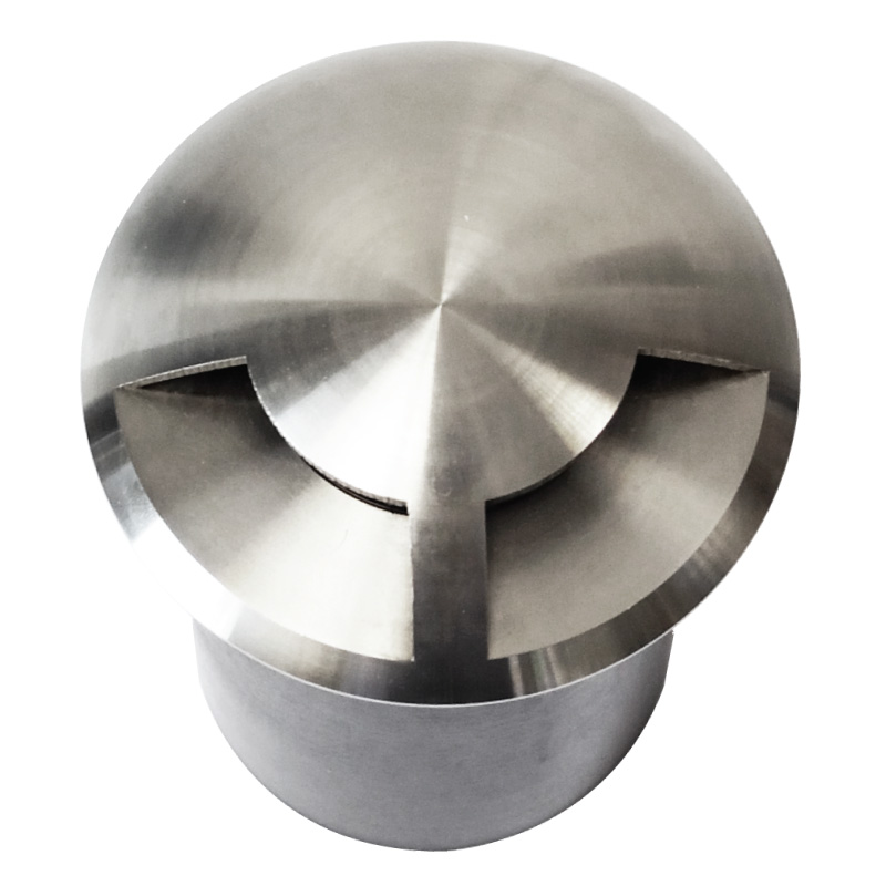 DuoMarka - 240v 2 Way Recessed Ground / Step Light - 316 Stainless Steel