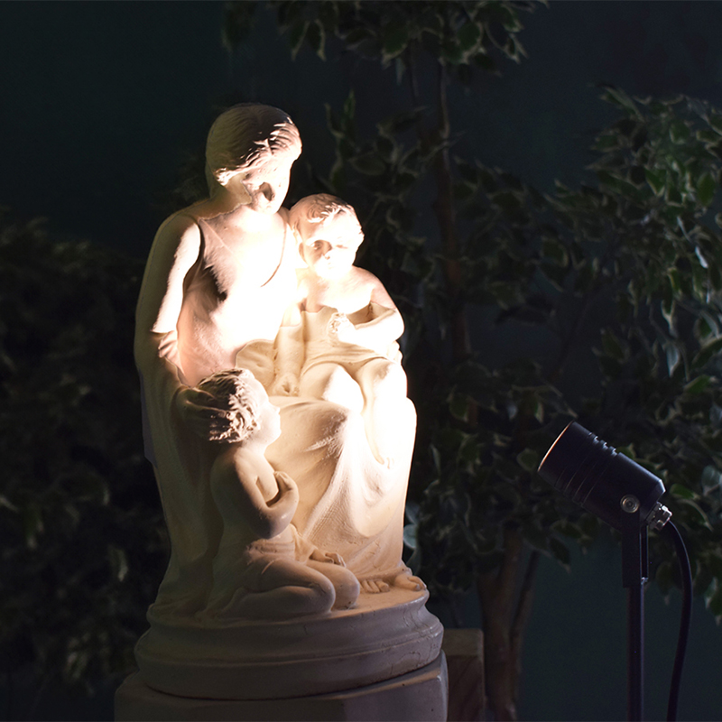 AlvaLED Mini - Adjustable 12V Mini Spike Light MR11 - Black - Image 6