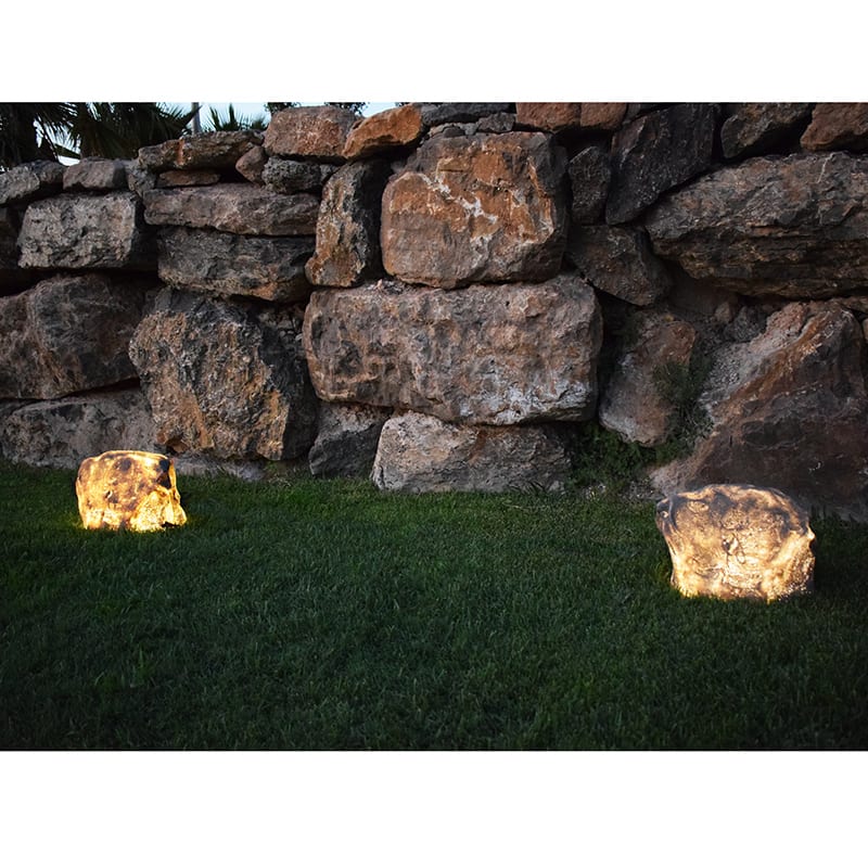 12v Garden Rock Lights (Slate Grey) - Image 8