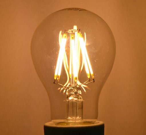 6W LED Filament GLS Bulb E27 - 240v - Warm White 2700K - Image 2