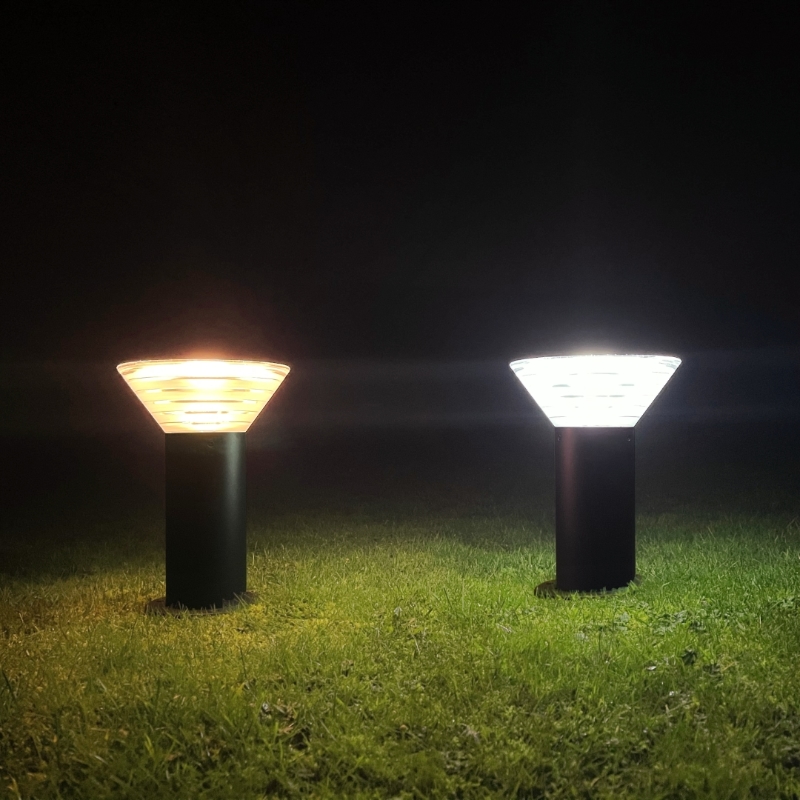 Pro Solar OLYMPIA - 380mm Solar Pedestal Light with External Mounting Base - Image 6