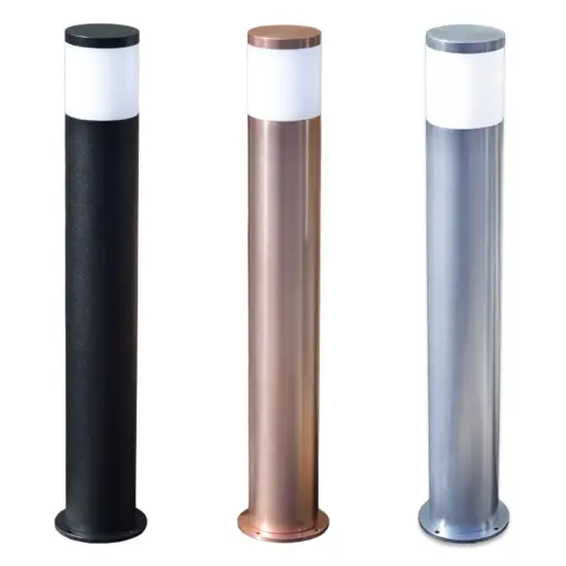 Smartpost Garden Path / Post Light 0.6m Height in Black, Cocoa (Rose Gold) and Titanium