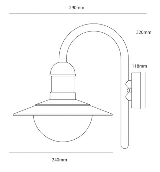 Stellus Orbit WL - Stainless Steel Outdoor Wall Light - Image 3