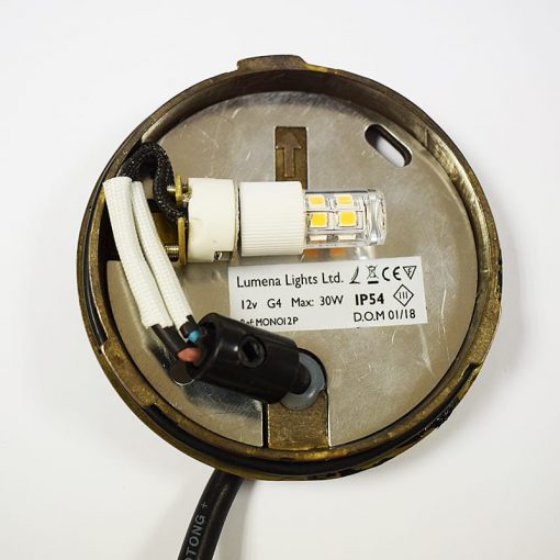 Monolite Step Lights - Brass (Rustic Bronze) - VERSA 12v Plug & Play - Image 7