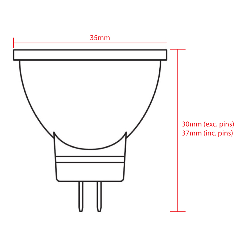 Fostering MR11 LED 2W AC/DC - Image 2
