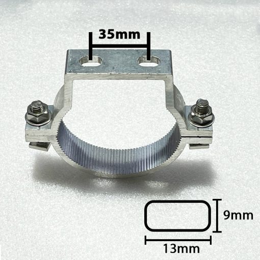 Uniclamp 76mm Pole Brackets (2 pack) - Heliosol / Signa / Sky-Eye Solar Light - Image 3