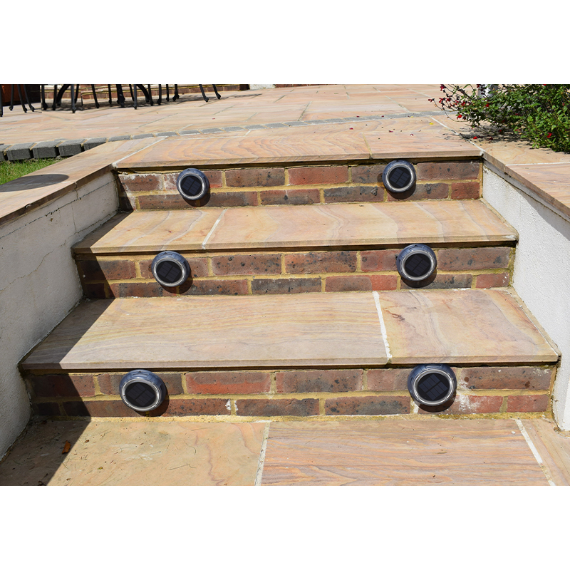 HaloMARKA Solar Decking Lights / Step Lights (White, Green or Blue) - 2 PACK - Image 4