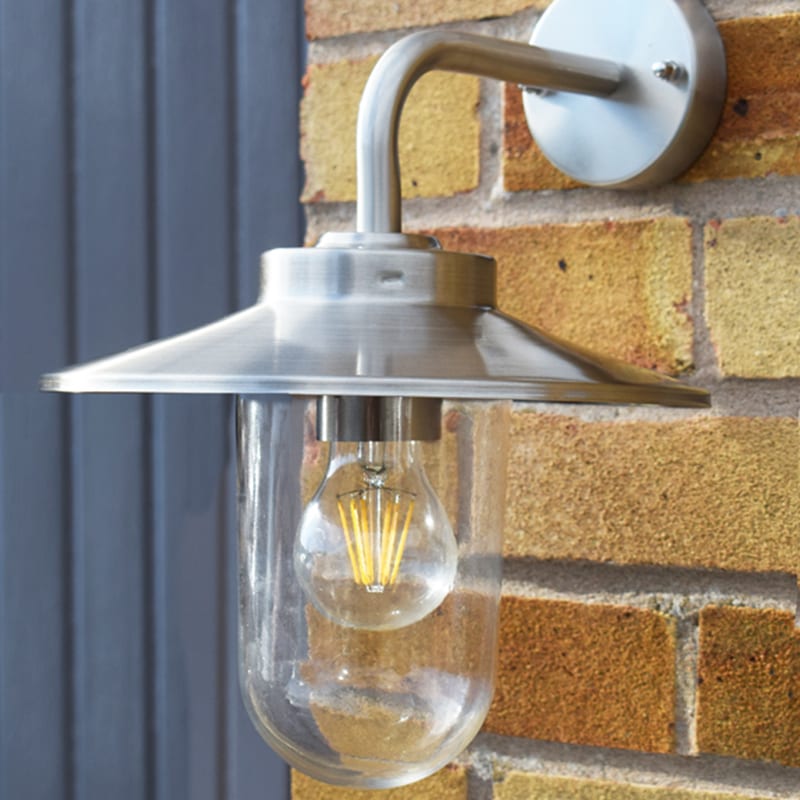 Stellus Modena - Stainless Steel Outdoor Wall Light - Image 2