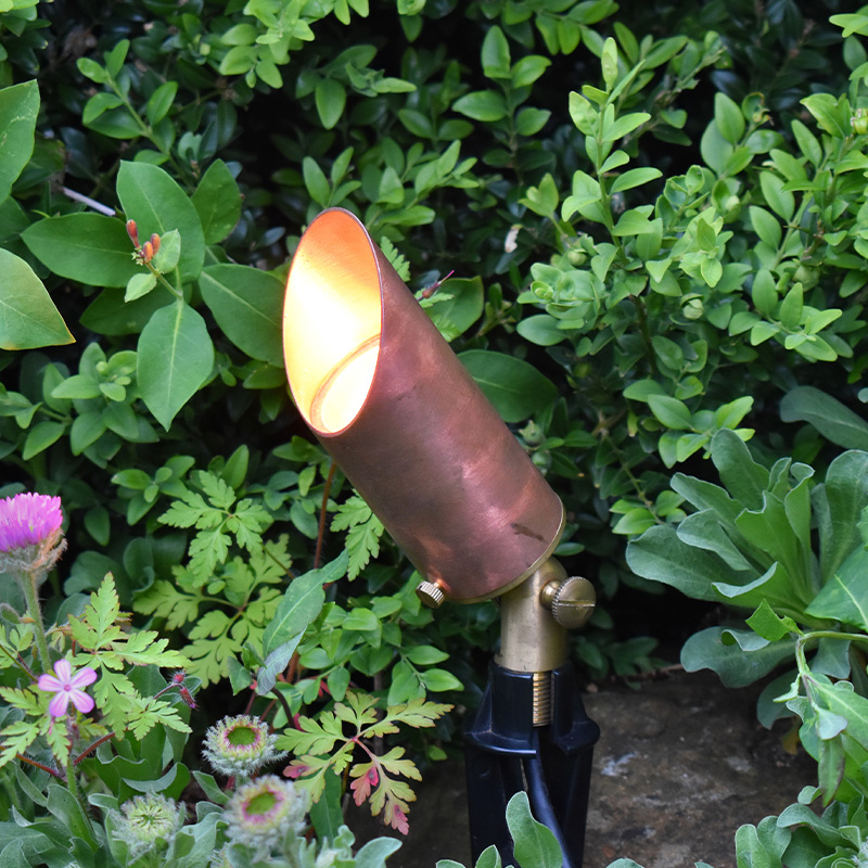 Astros - Natural Copper Spotlight with Ground Spike (12v Plug & Play) - Image 8