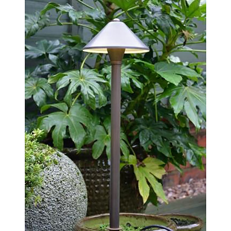 Charleston Coolie - Solid Brass Spreadlight with Ground Spike (12v) - Image 5