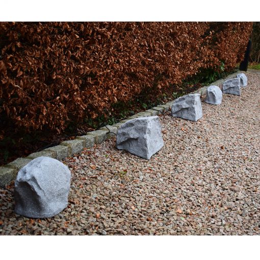 LuxRox 12v Garden Rock Lights - White Granite - Image 2