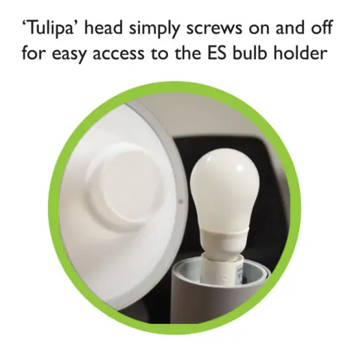 Tulipa 500 G Path Light - 500mm, Dark Charcoal Grey - Image 2