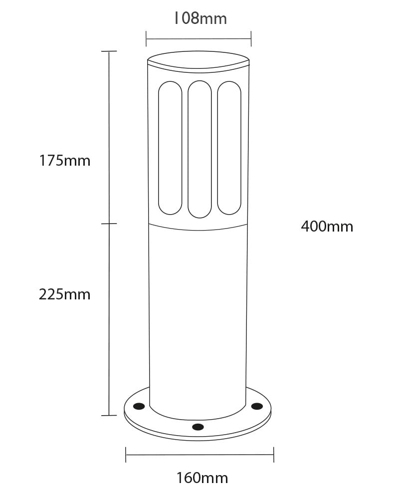 LITETOWER - Aluminium Bollard Light (Surface Mounted) - Image 12