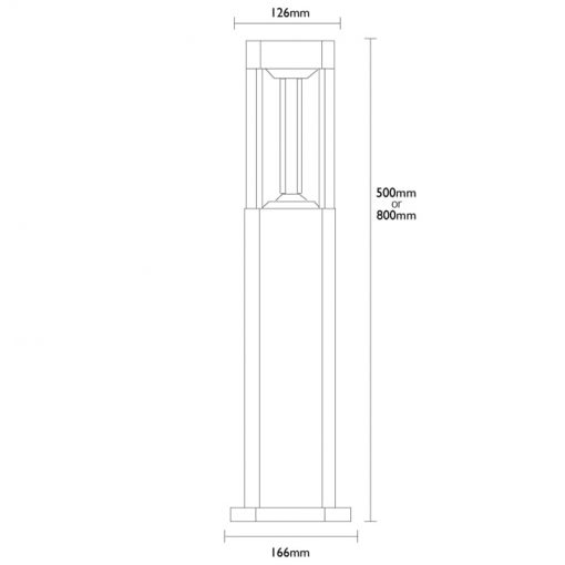 Tristar - Aluminium LED Path Light - 0.8m - Image 7