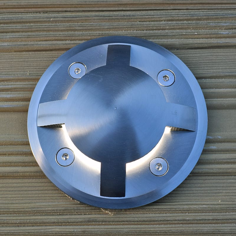 Quadmax 12v Plug and Play - Large 4 Way In Ground / Step Light - Stainless Steel (304) - Image 6