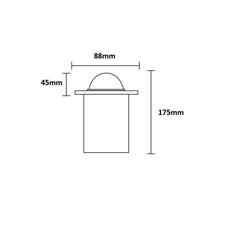 Caverna In-Wall / Step Light - Marine Grade 316 Stainless Steel - 240v - Image 3