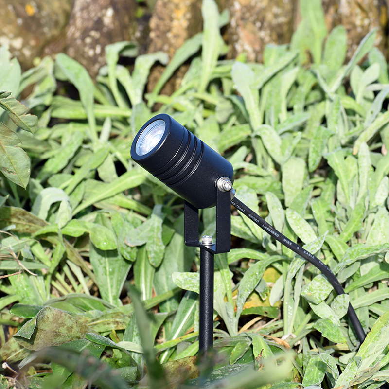 AlvaLED Mini - Adjustable 12V Mini Spike Light MR11 - Black - Image 7