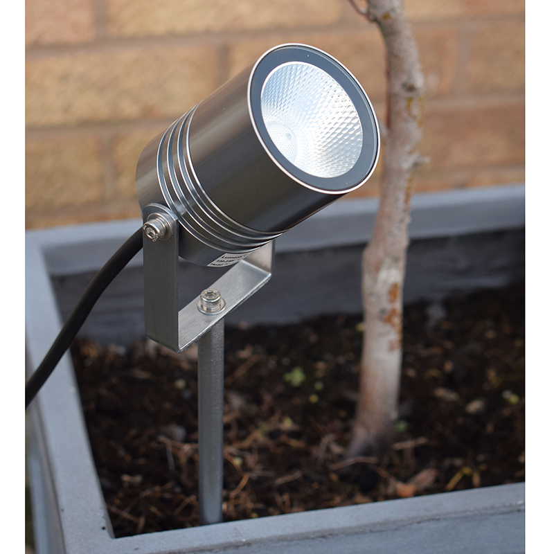 AlvaLED - 6W Titanium Silver LED Spike Light (240V) - Image 2