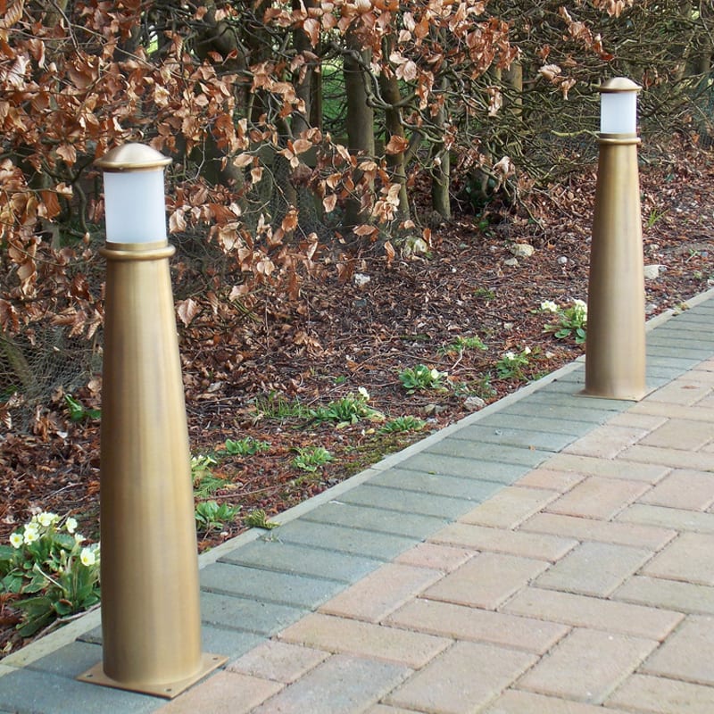 Beacon - Solid Brass Bollard / Path Light - Image 4