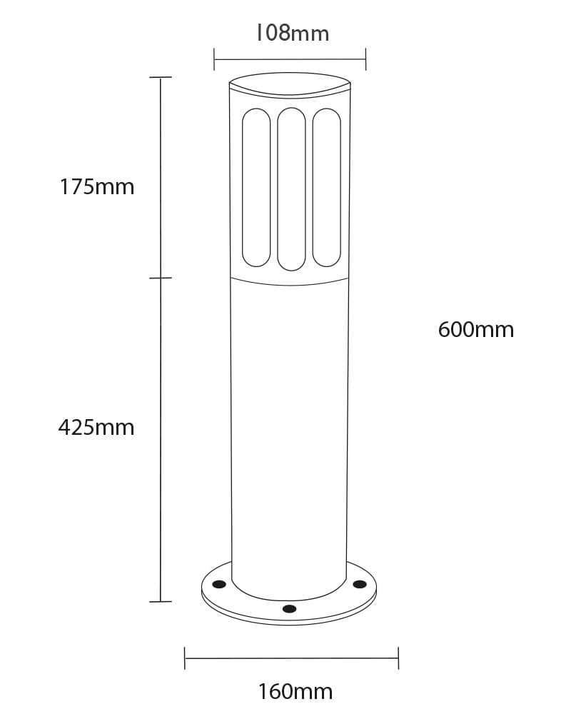 LITETOWER - Aluminium Bollard Light (Surface Mounted) - Image 13