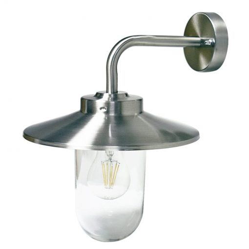 Stellus Modena - Stainless Steel Outdoor Wall Light