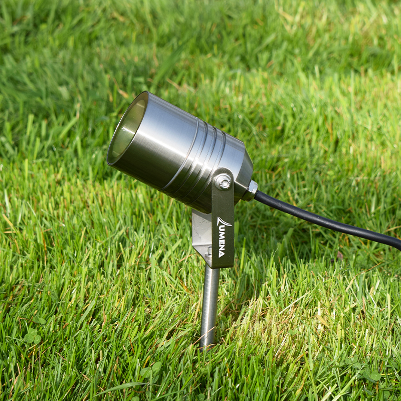 AlvaLED - MR16 316 Stainless Steel Spike Light - 12v Versa Plug & Play - Image 2