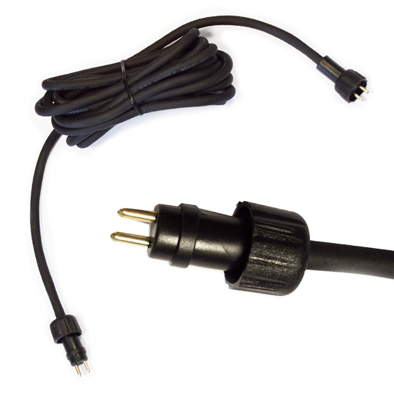Plug & Play - 2 Pin Double Ended Output Cable 1m / 3m / 5m  (12v)